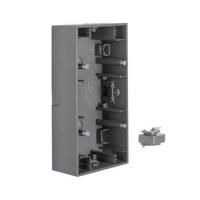 Berker K.1 Антрацит матовый Коробка 2-местная для открытого монтажа