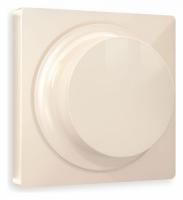 Лицевая панель ALFA (Бежевый глянец) для светорегулятора универсального QUANT AP3055