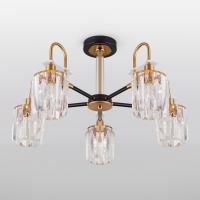 Потолочная люстра в стиле лофт 70090/5 черный Eurosvet Tenia