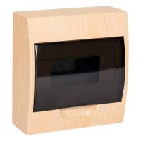 EKF PROxima Щит распределительный навесной ЩРН-П- 8 светлое дерево IP41