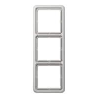 JUNG CD 500 Светло-серая Рамка 3-ая