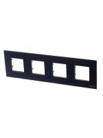 ABB NIE Zenit Антрацит Рамка 4-я 2+2+2+2 мод