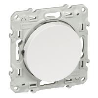 SE Odace Бел Переключатель 1-клавишный с подсветкой LED