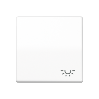 JUNG Клавиша с символом "свет" белая