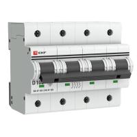 EKF PROxima ВА 47-125 Автоматический выключатель  (D) 4P 100А 15кА