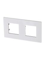 ABB NIE Zenit Бел Рамка 2-я 2+2 мод