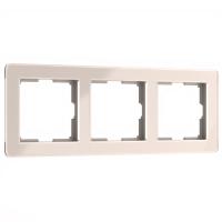 Рамка из акрила на 3 поста Acrylic айвори W0032743