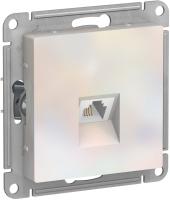 SE AtlasDesign Жемчуг Розетка телефонная RJ11, механизм