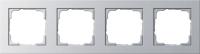 Gira E2 Алюминий Рамка 4-ая