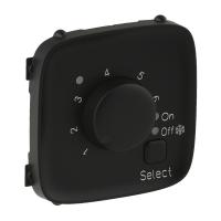 Legrand Valena ALLURE Антрацит Накладка регулятора теплого пола