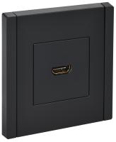 IEK FORTE&PIANO Черный Розетка HDMI FP140