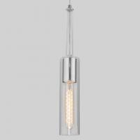 Подвесной светильник со стеклянным плафоном 50226/1 прозрачный Eurosvet Graf