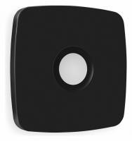 Лицевая панель OMEGA (Черный матовый) для TV розетки QUANT OP8130