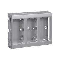 Simon Connect Алюминий Коробка Cima Pro для наружного монтажа на 3 Cima-модуля