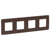 SE Unica Studio Шоколад/Белая Рамка 4-ная
