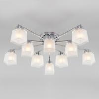 Потолочная люстра с плафонами 30162 хром Eurosvet Delfi