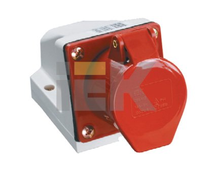 IEK Розетка 115 стационарная 3Р+РЕ+N 16А 380В IP44