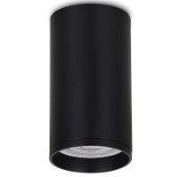 Donel Светильник накладной, GU10, D55xH80мм, IP20, черный, без лампы, DN02016R1B