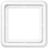 JUNG CD 500 Белая Рамка 1-ая