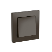 Systeme Electric AtlasDesign Мокко Выключатель 1-клавишный, сх.1, 10АХ, в сборе, быстрозажим. клем.