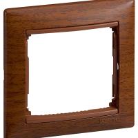 Legrand Valena Тонированное дерево Рамка 1-ая