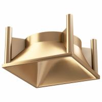 Декоративный отражатель-рамка Alfa LED матовое золото C065-01MG Maytoni Alfa LED