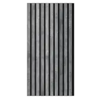 Акустическая панель FLEX Бетон 1200×600 мм рейка 40х6 мм