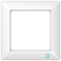 JUNG Рамка 1-кратная, белый