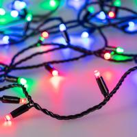 Arlight Светодиодная гирлянда ARD-STRING-CLASSIC-10000-BLACK-95LED-LIVE RGBW-DMX (24V, 10W) (Ardecoled, IP65)