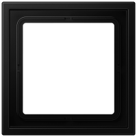 JUNG LS Zero Черный матовый Рамка 1-ая