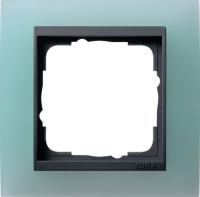 Gira Event Opaque Салатовый/Антрацит Рамка 1-ая