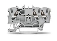 WAGO 3-проводная проходная клемма