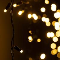 Arlight Светодиодная гирлянда ARD-EDGE-CLASSIC-2400x600-BLACK-88LED-FLASH Warm/Warm (230V, 6W) (Ardecoled, IP65)