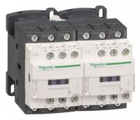 Schneider Electric Contactors D Telemecanique Контактор реверсивный 3Р 9A, 3НО сил.конт. 1НО+1НЗ доп.конт. катушка 24V DC