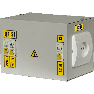 IEK Ящик с понижающим трансформатором ЯТП-0,25 380/36-3 36 УХЛ4 IP30