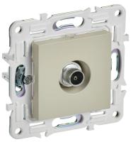 IEK SKANDY Бежевый Розетка TV оконечная SK-A12B