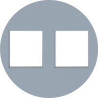 Donel Накладка 2-я для розеток RJ45, TV, SAT, матовый серый, серия D16, DO86940