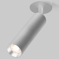 Diffe светильник встраиваемый серебряный 8W 4200K (25040/LED) 25040/LED Elektrostandard Diffe a058227