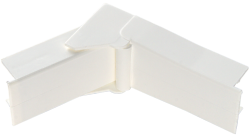 SPL Угол внутренний/внешний переменный для мини-плинтусов 20x12,5 белый (030221 - SPL - 020003S)