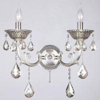 Бра с хрусталем 278/2 серебро Eurosvet Caprice Бра с хрусталем 278/2 серебро Eurosvet Caprice