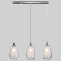 Подвесной светильник со стеклянными плафонами 50285/3 хром Eurosvet Cosmic