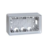 Simon 82 Detail Алюминий Коробка 2-ая для наружного монтажа