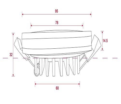 Встраиваемый светильник DL303-L12B Maytoni Phanton