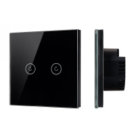 Arlight Выключатель сенсорный SWT-OMALI-S02-ZB-BK (250V, 10A, Zigbee) (Стекло)