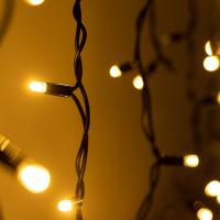 Arlight Светодиодная гирлянда ARD-EDGE-PRO-4000x600-BLACK-128LED-MILK-FLASH Warm/Warm (230V, 8W) (Ardecoled, IP65)