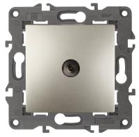 ЭРА 14-3101-04 Elegance Шампань Розетка TV одиночная