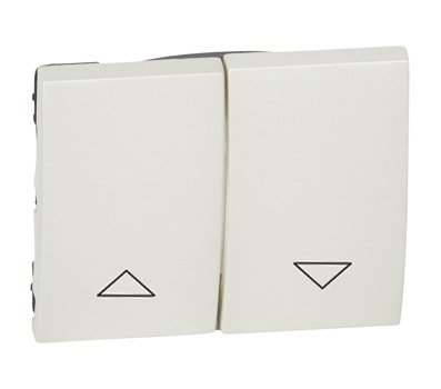 Legrand Galea Life Жемчуг Клавиша 2-я для жалюзийного выключателя