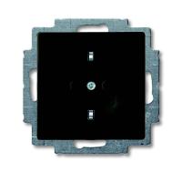 ABB BJB Basic 55 Шато (чёрн) Розетка с/з