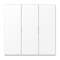 JUNG LS 990 Белый матовый Клавиша 3-ая