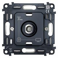 Механизм TV розетки оконечной 50-870 MHz 1dB QUANT VM202